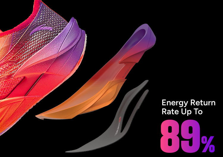ANTA C202 6 Pro Running Shoes for Professional Marathon Runners - Double-layer Nitrogen Technology PRO
