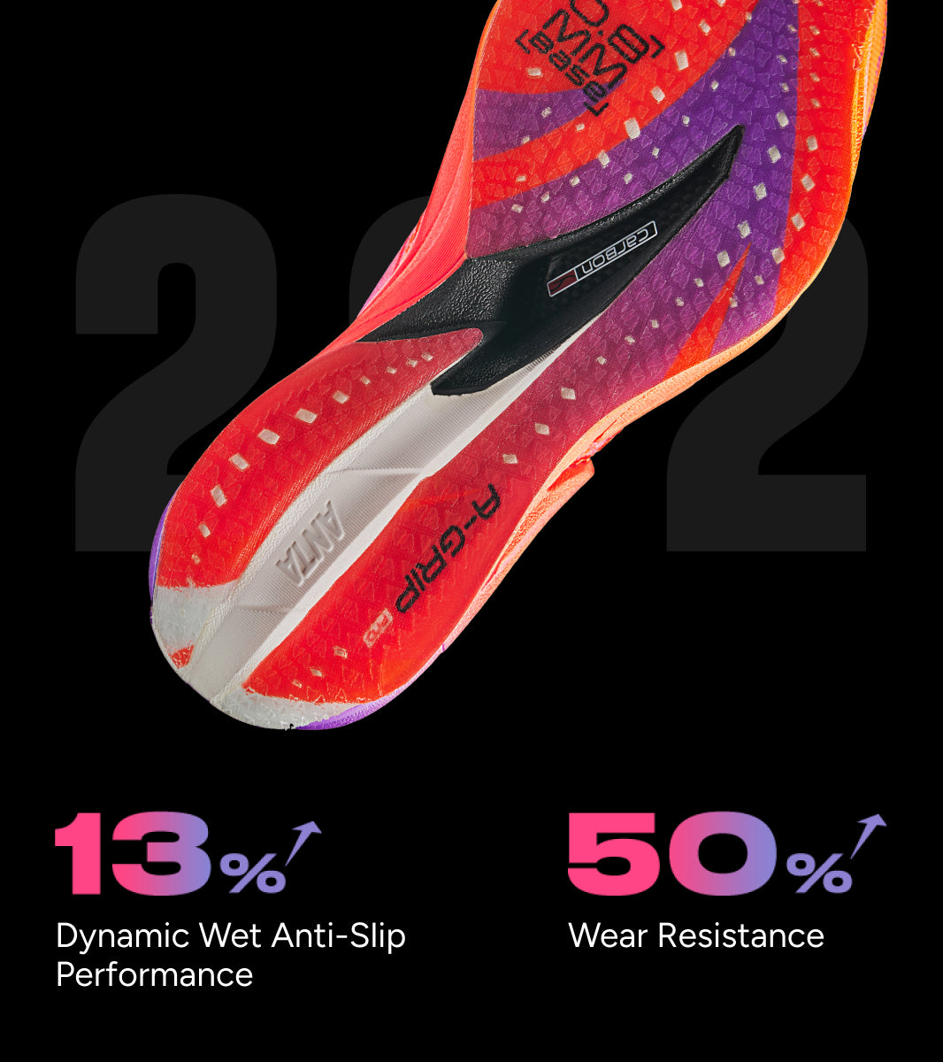 ANTA C202 6 Pro Running Shoes for Professional Marathon Runners