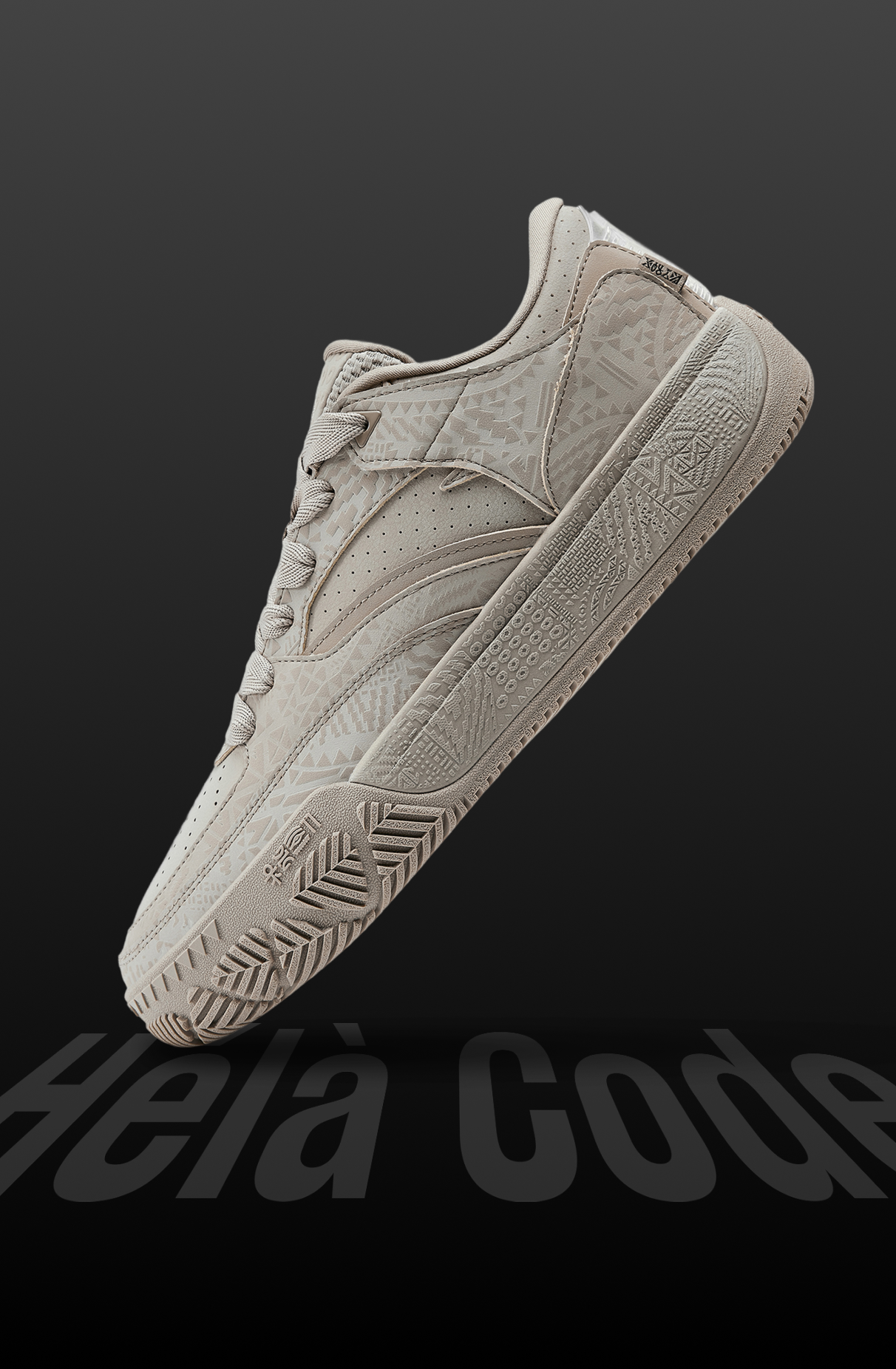 ANTA Hélà Code lifestyle sneaker by Kyrie Irving design details