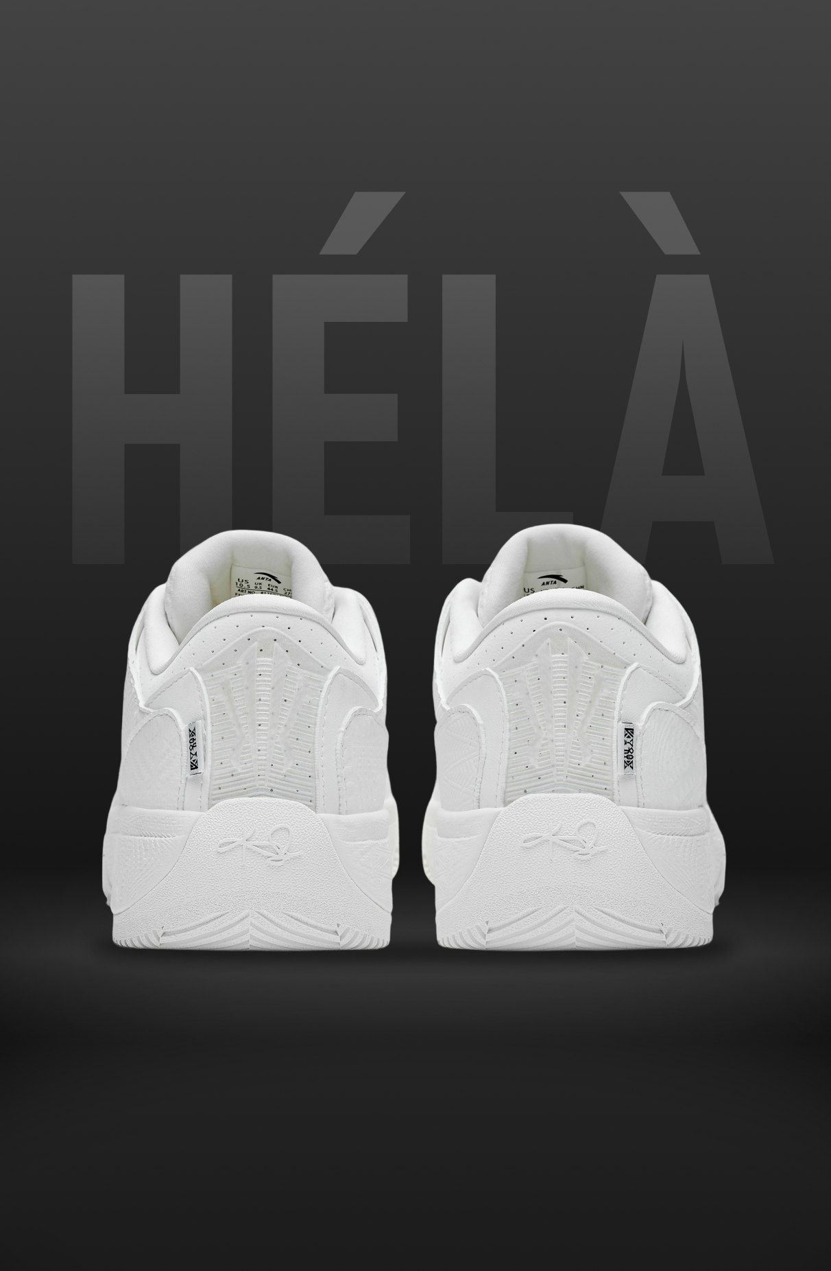 ANTA Hélà Code lifestyle sneaker by Kyrie Irving design details