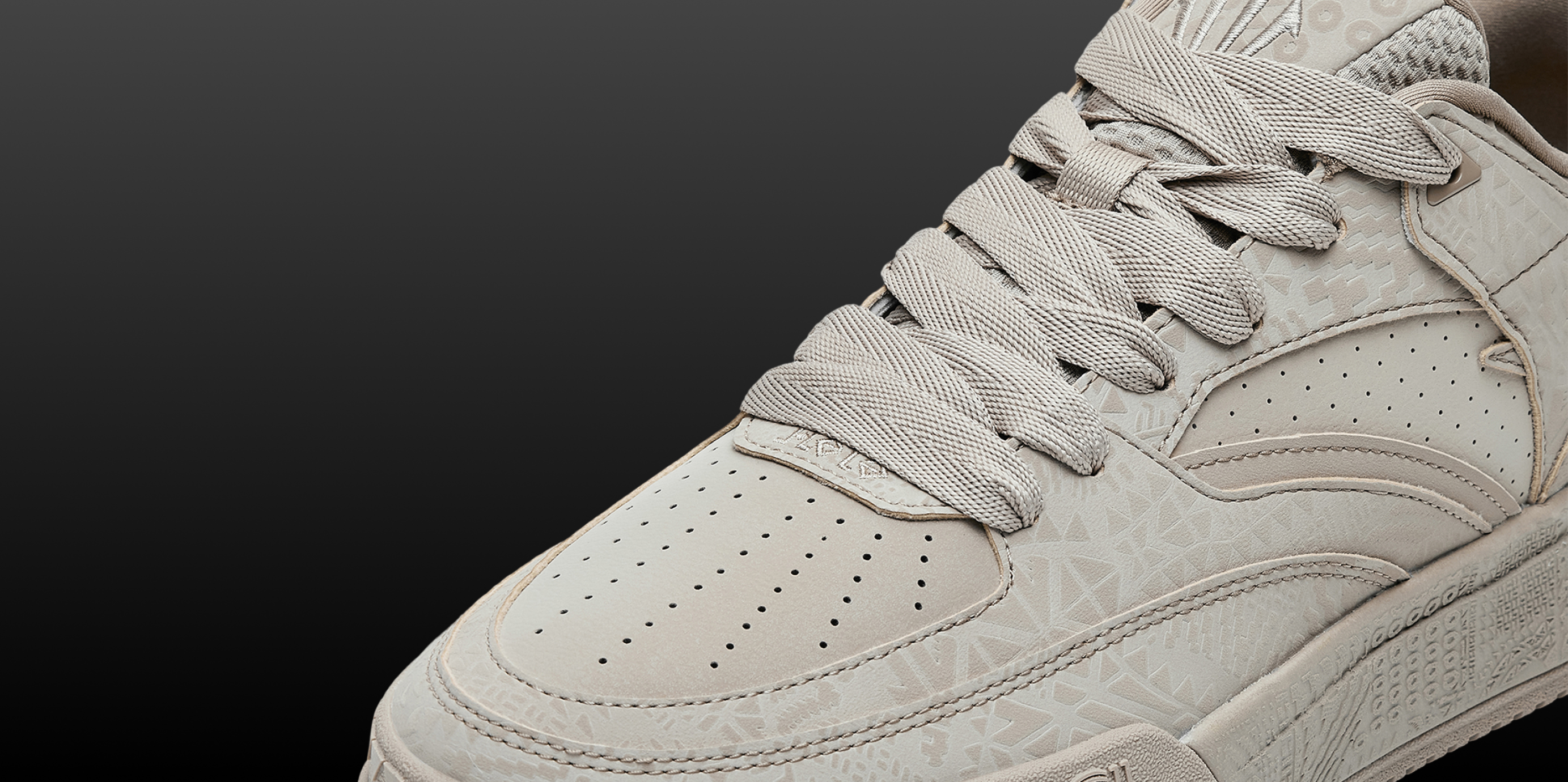 ANTA Hélà Code lifestyle sneaker by Kyrie Irving design details