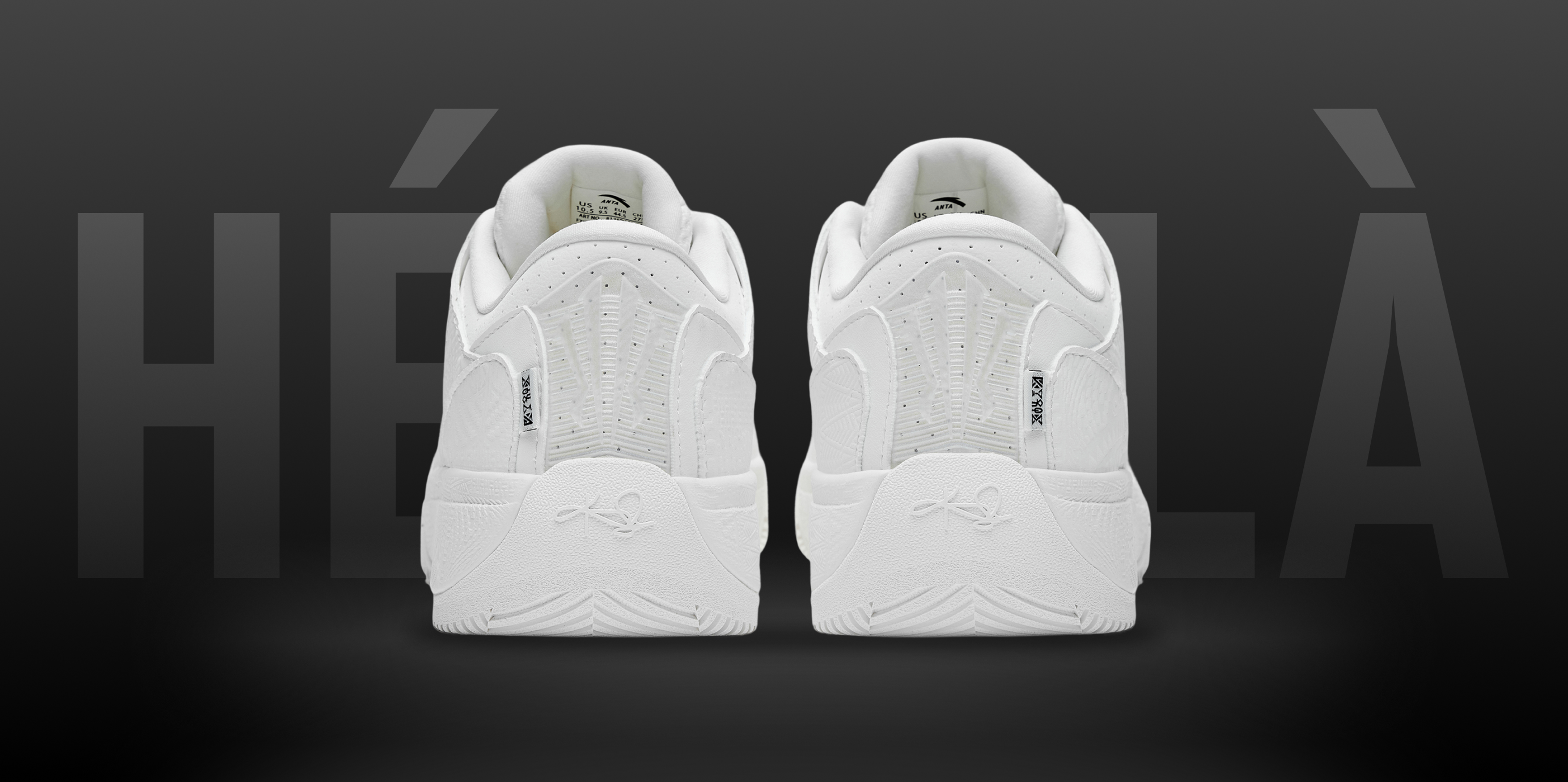 ANTA Hélà Code lifestyle sneaker by Kyrie Irving design details