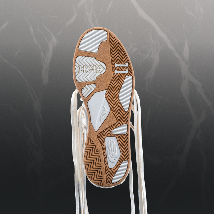 ANTA Hélà Style "Roots" Lifestyle Sneaker by Kyrie Irving Shoe Bottom Design