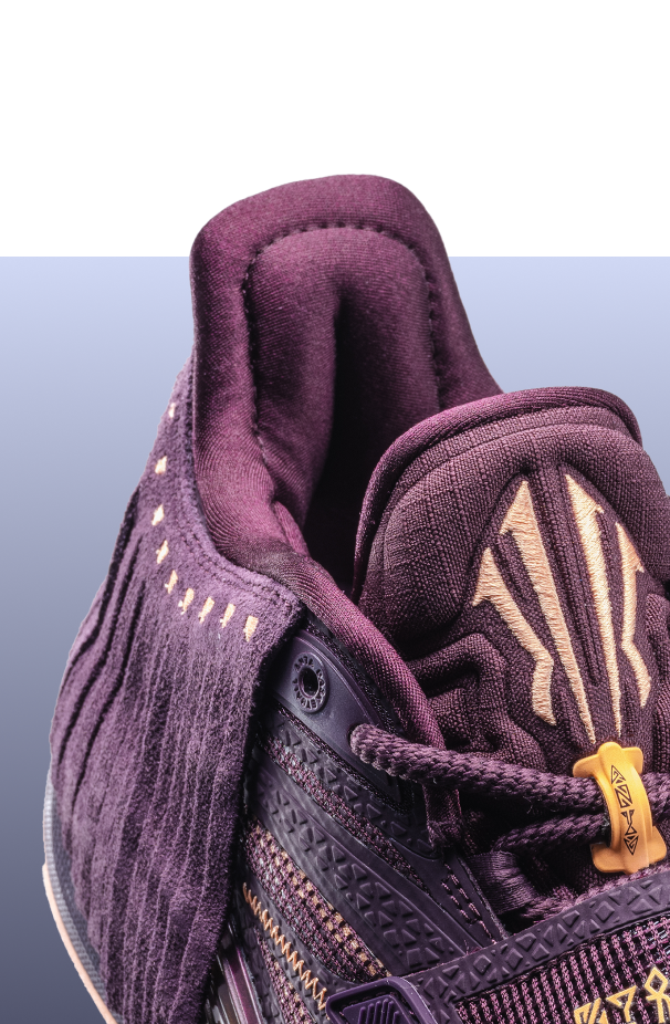 A crown chakra motif on the tongue ties the design together.