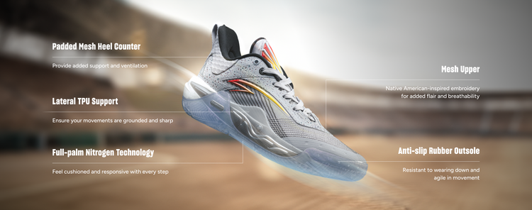 ANTA KAI 1 SPEED "Pass the Torch" Basketball Shoes by Kyrie Irving and Drederick Irving - ANTA Technology