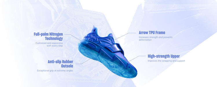 ANTA KAI 2 "KING OF THE COURT" Basketball Shoes by Kyrie Irving Tech