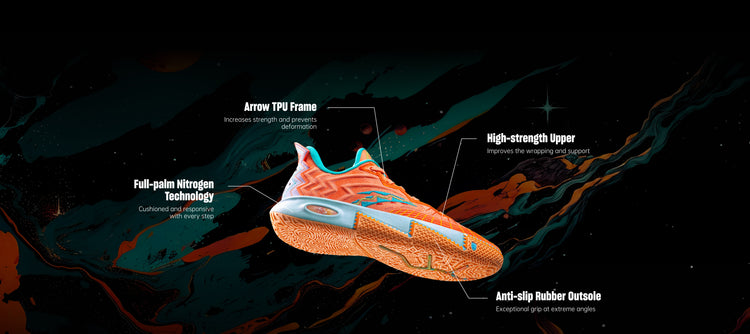 ANTA KAI 2 "SUN" Basetball Shoes by Kyrie Irving