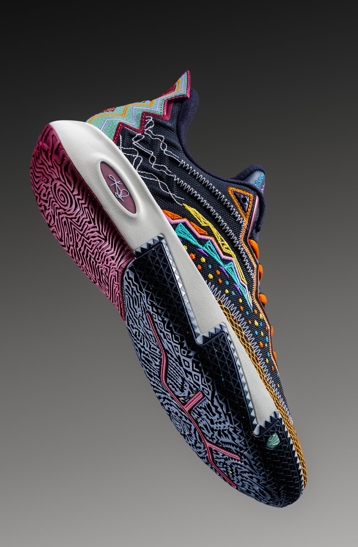ANTA KAI 2 "Solar Return" basketball shoes by Kyrie Irving design details
