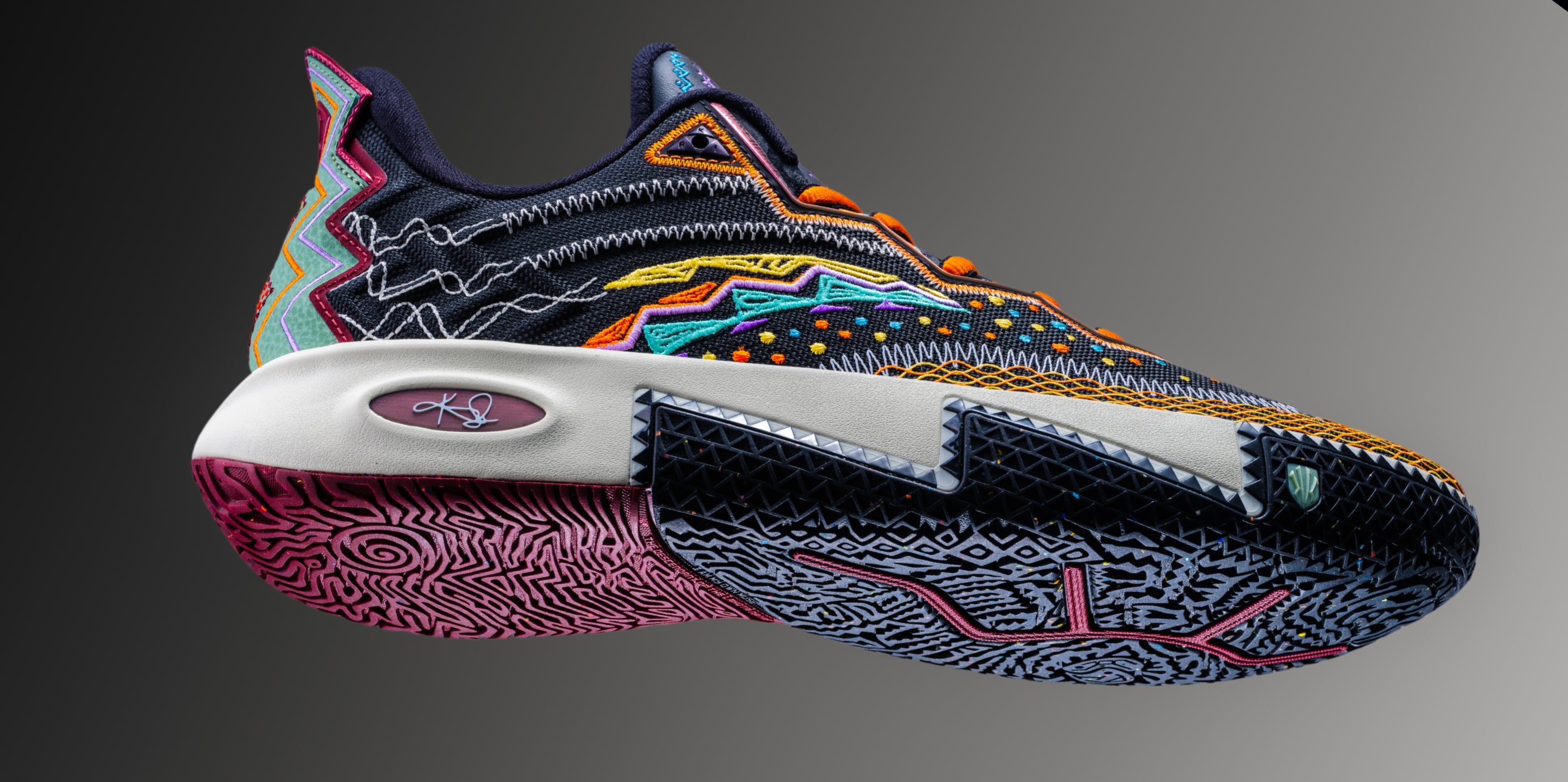 ANTA KAI 2 "Solar Return" basketball shoes by Kyrie Irving design details