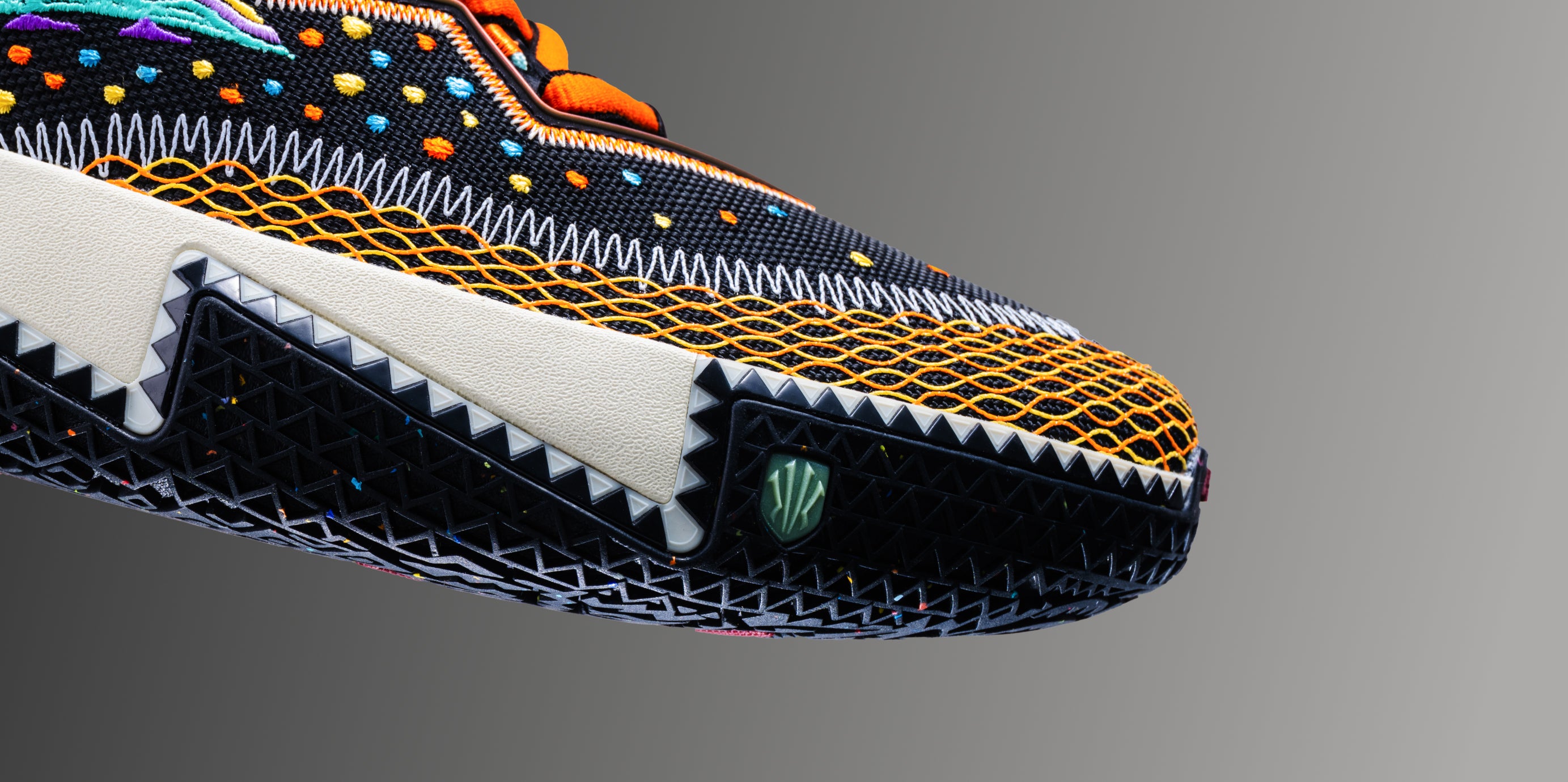 ANTA KAI 2 "Solar Return" basketball shoes by Kyrie Irving design details
