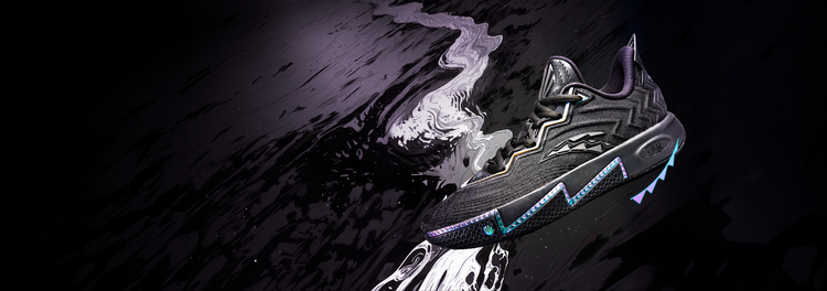 ANTA KAI 2 "Triple Black" Basketball Shoes by Kyrie Irving