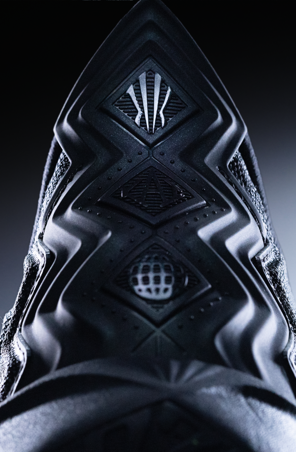 ANTA KAI 2 "Triple Black" Basketball Shoes by Kyrie Irving - Design Details