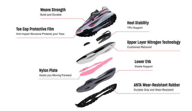 ANTA Swift Trail Running Shoes