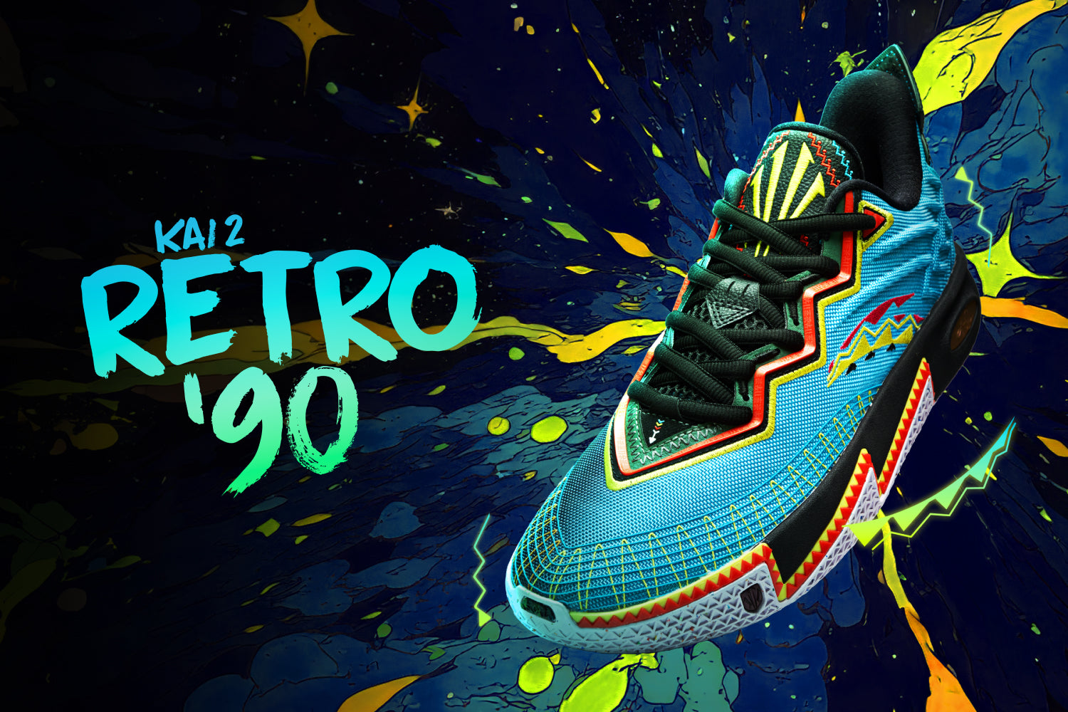 ANTA KAI 2 "Retro '90" baksetball shoes by Kyrie Irving