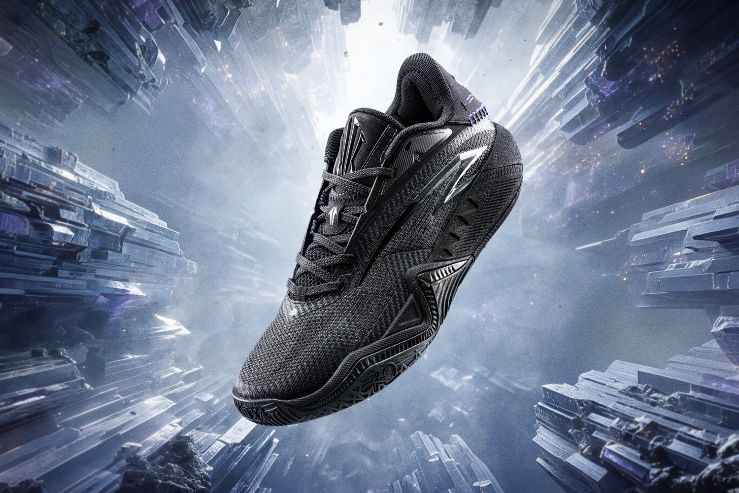ANTA KAI 3 "Triple Black" Basketball Shoes by Kyrie Irving