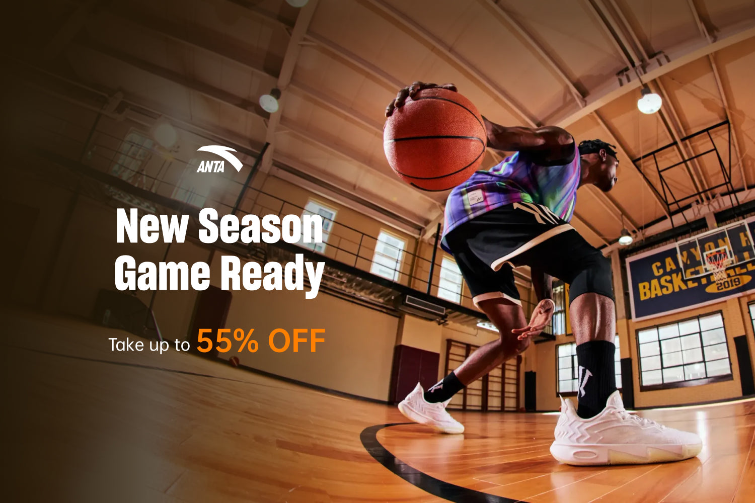 ANTA New Season Sale: Up to 55% OFF