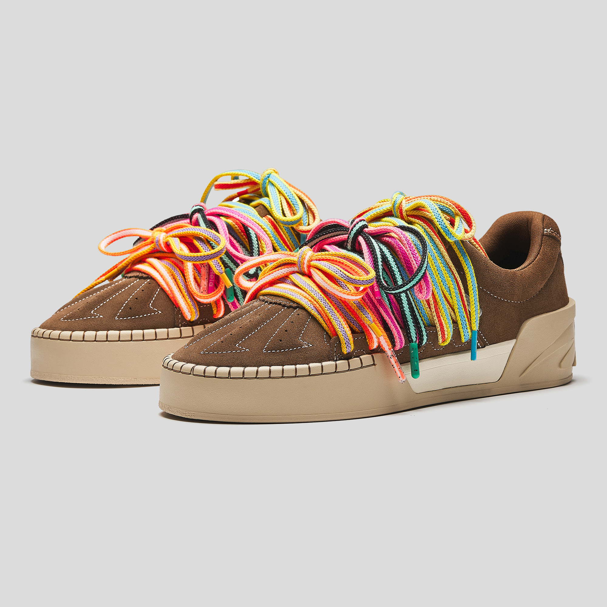 ANTA Hélà Style "Roots" Brown Lifestyle Sneaker by Kyrie Irving