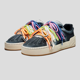 ANTA Hélà Style "Roots" Ombre Black Lifestyle Sneaker by Kyrie Irving