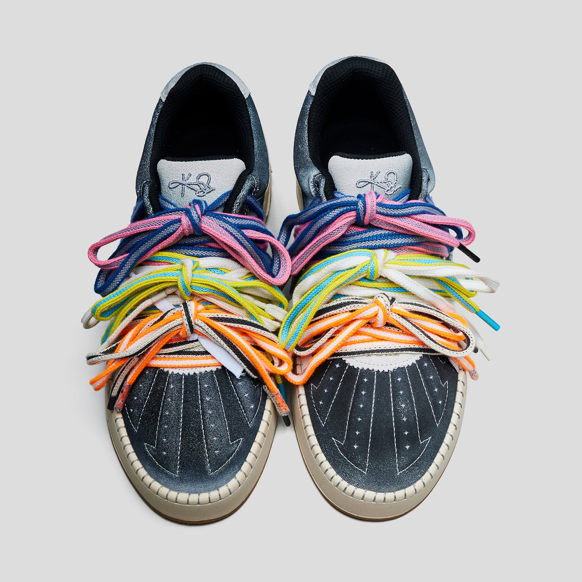 ANTA Hélà Style "Roots" Ombre Black Lifestyle Sneaker by Kyrie Irving
