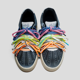 ANTA Hélà Style "Roots" Ombre Black Lifestyle Sneaker by Kyrie Irving