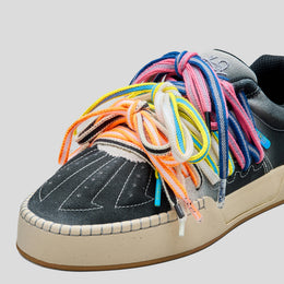 ANTA Hélà Style "Roots" Ombre Black Lifestyle Sneaker by Kyrie Irving
