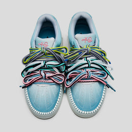 ANTA Hélà Style "Roots" Ombre Blue Lifestyle Sneaker by Kyrie Irving