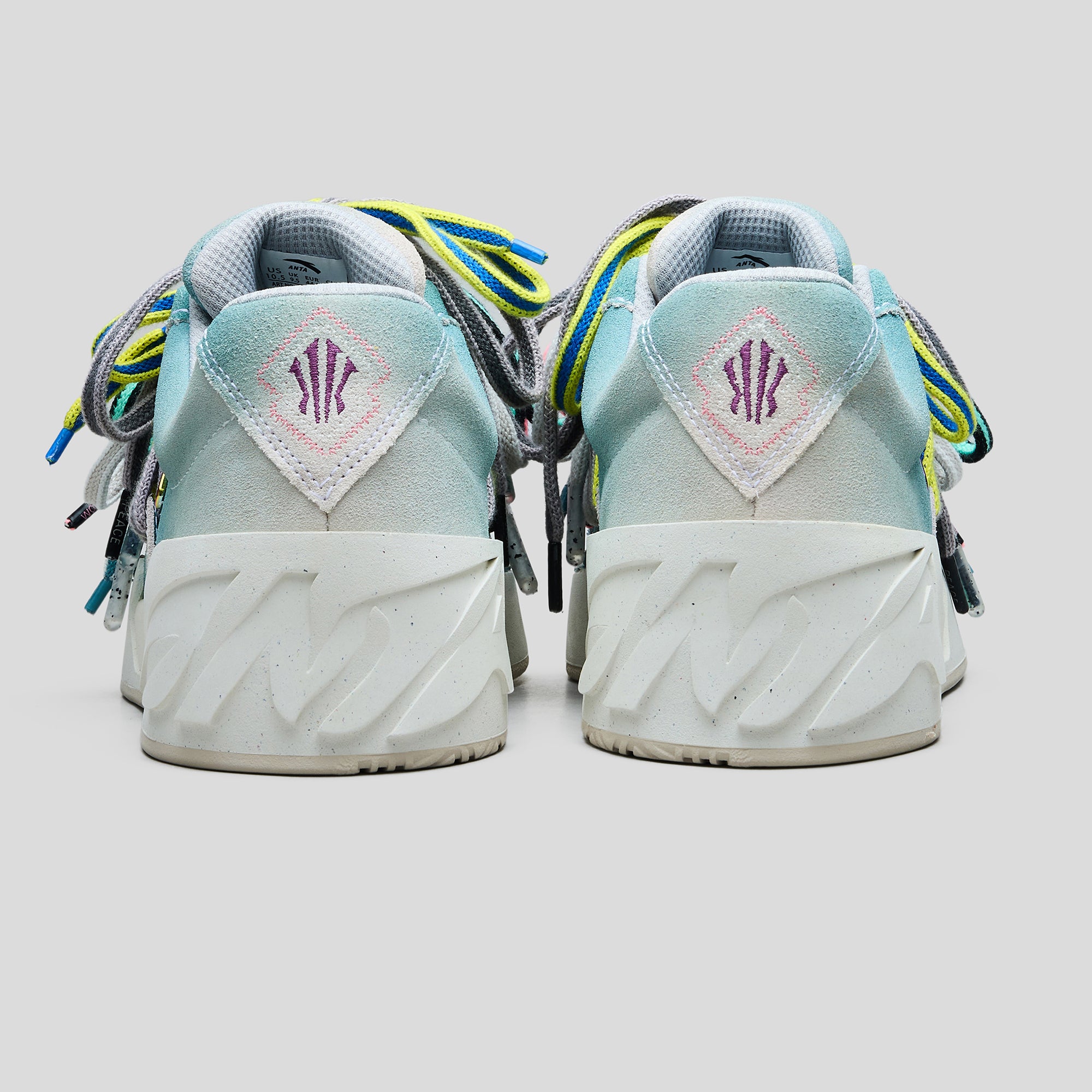 ANTA Hélà Style "Roots" Ombre Blue Lifestyle Sneaker by Kyrie Irving
