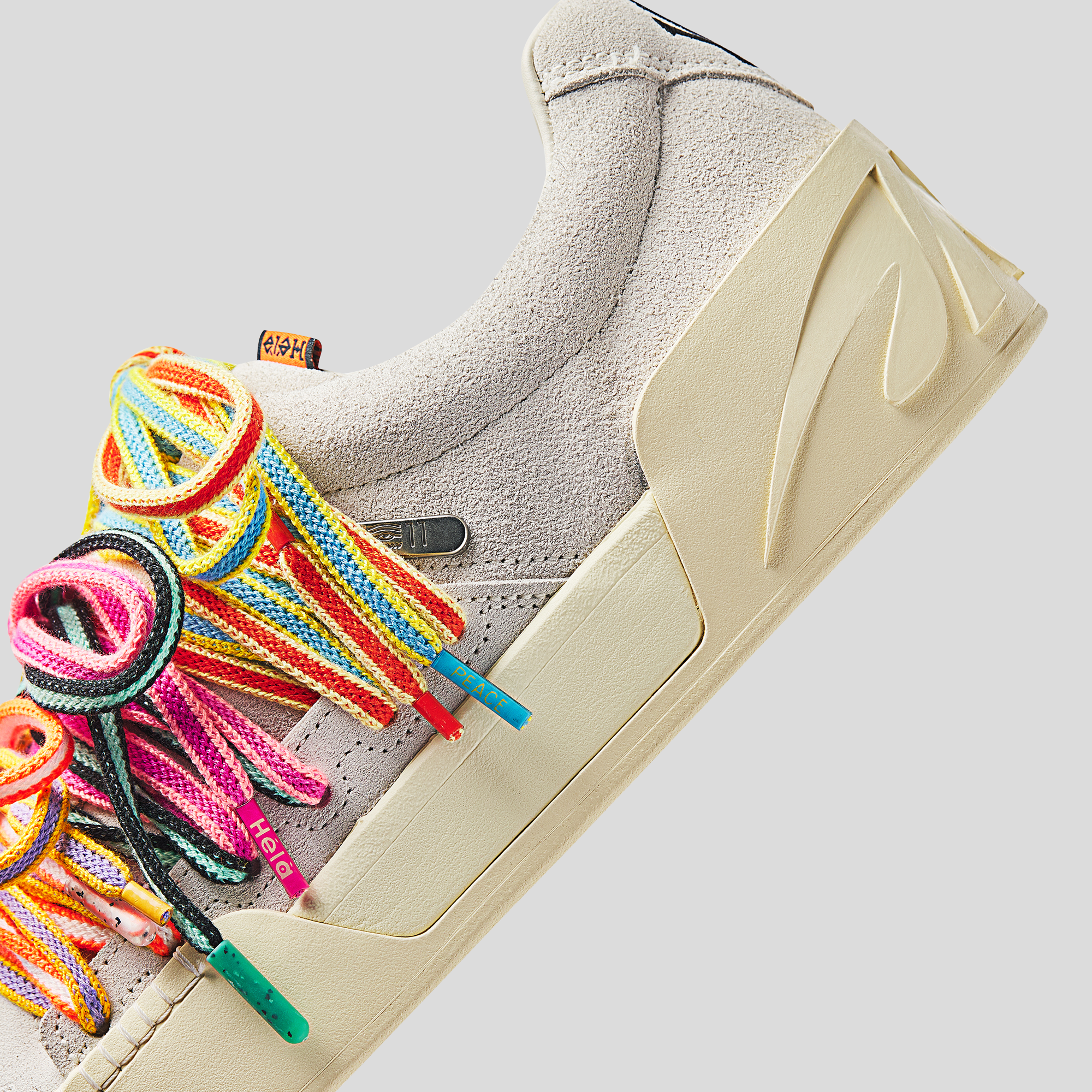 ANTA Hélà Style "Roots" White Lifestyle Sneaker by Kyrie Irving