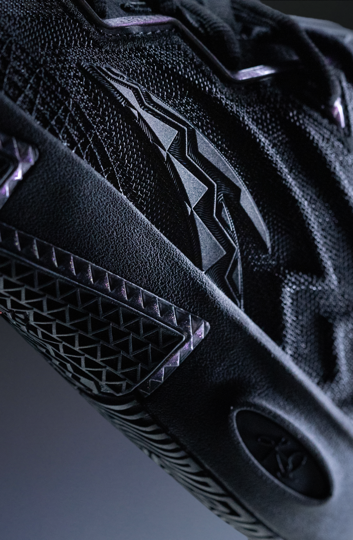 ANTA KAI 2 "Triple Black" Basketball Shoes by Kyrie Irving - Design Details