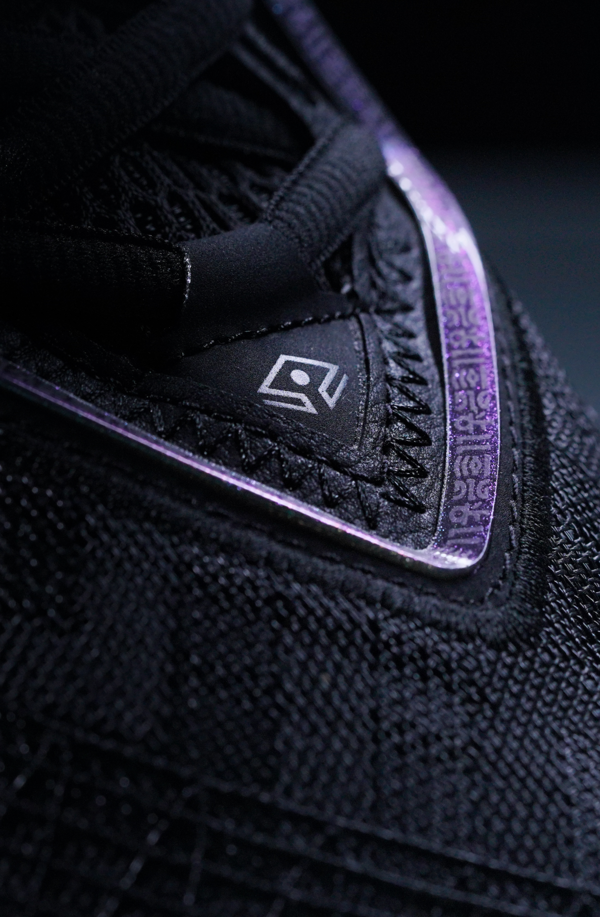 ANTA KAI 2 "Triple Black" Basketball Shoes by Kyrie Irving - Design Details