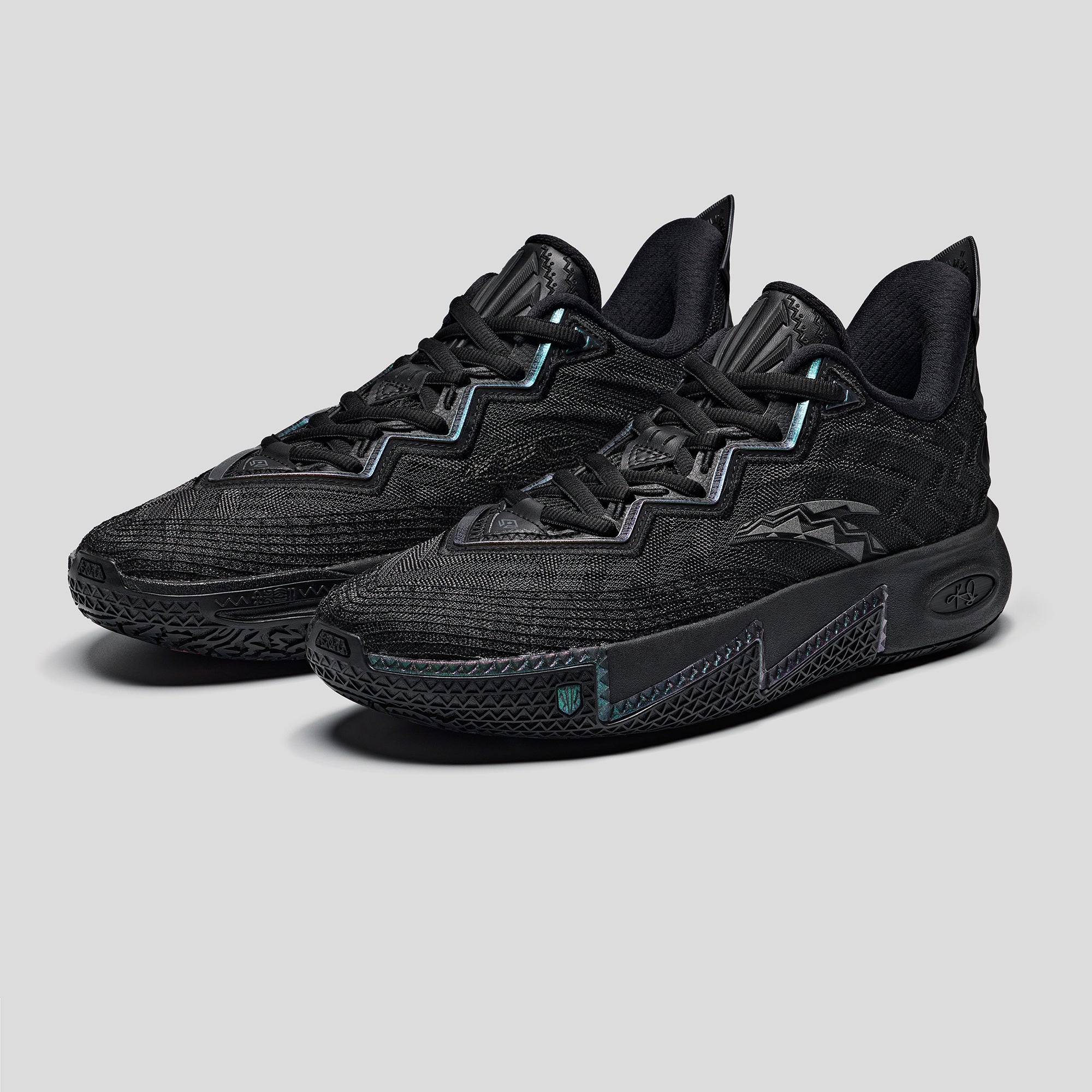 ANTA KAI 2 "Triple Black" Basketball Shoes by Kyrie Irving