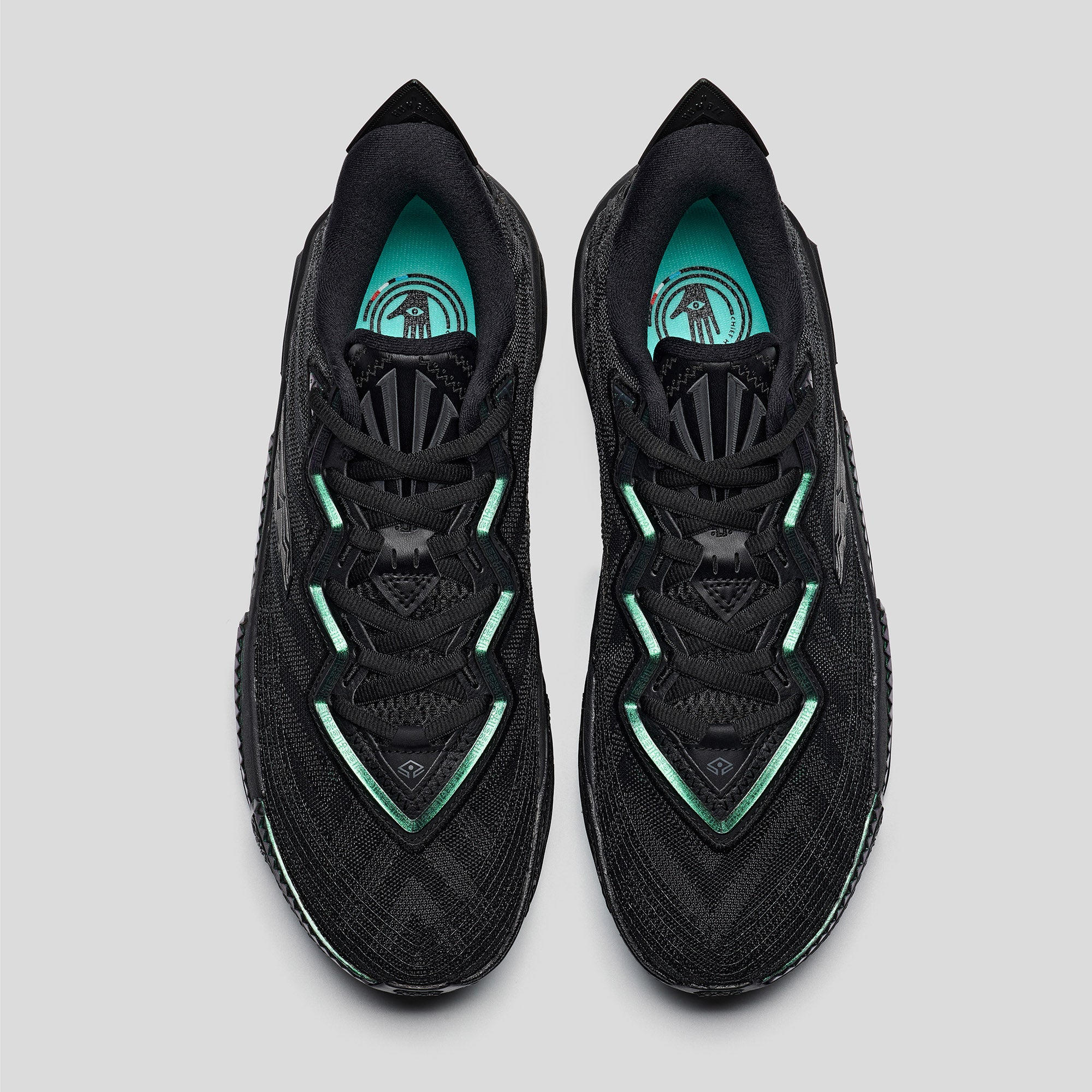 ANTA KAI 2 "Triple Black" Basketball Shoes by Kyrie Irving