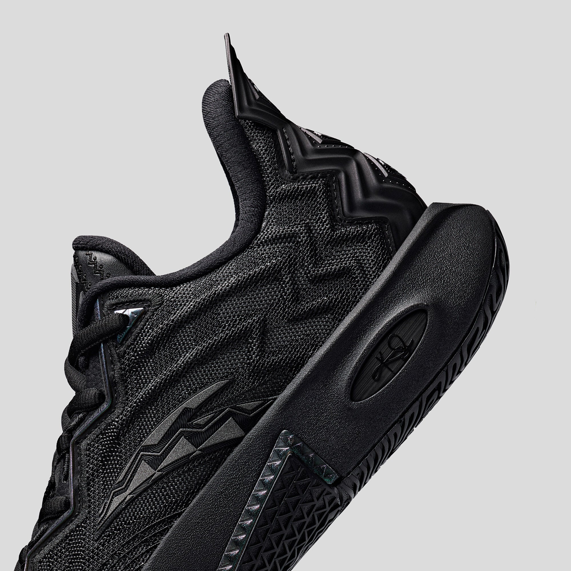 ANTA KAI 2 "Triple Black" Basketball Shoes by Kyrie Irving