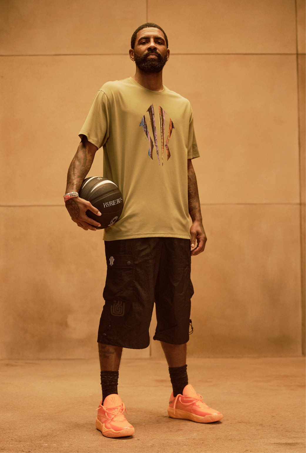 ANTA KAI 3 "Calcite" Basketball Shoes by Kyrie Irving On-foot Look