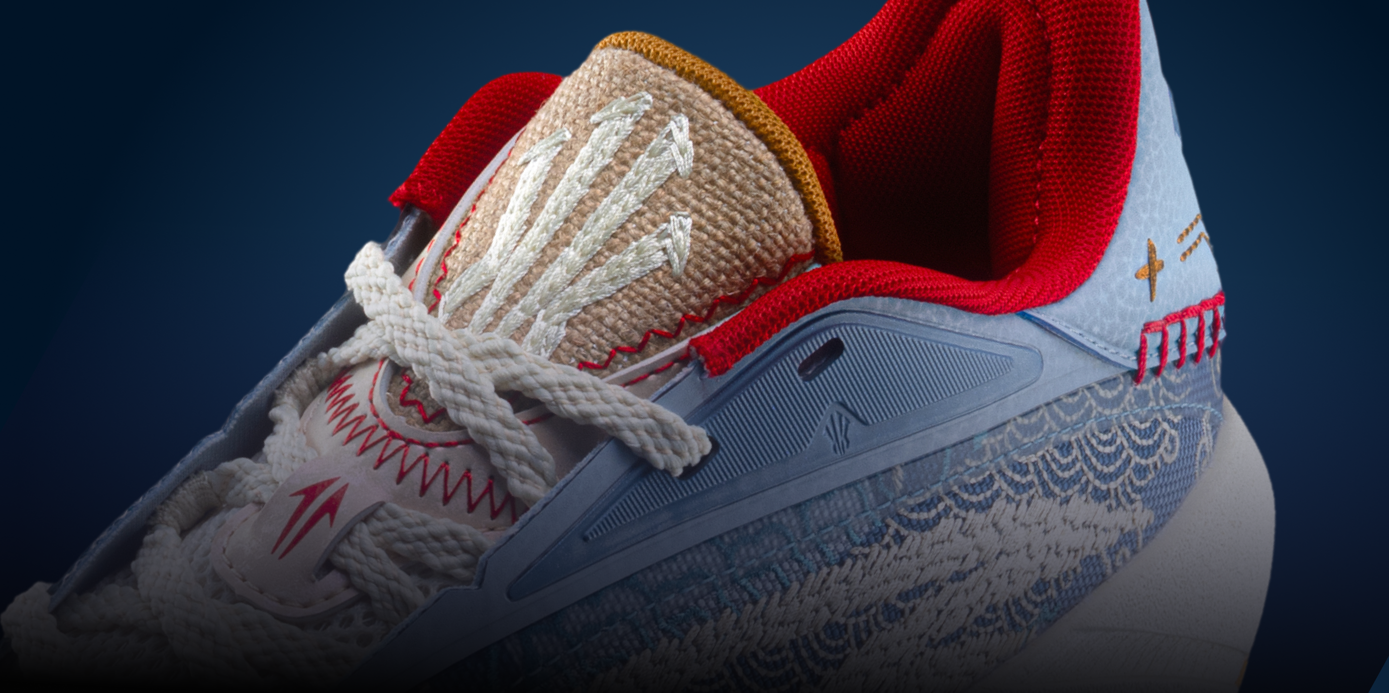 ANTA KAI 3 "Patchwork" Basketball Shoes | Kyrie Irving x Sneaker Politics Collaboration | Design Details