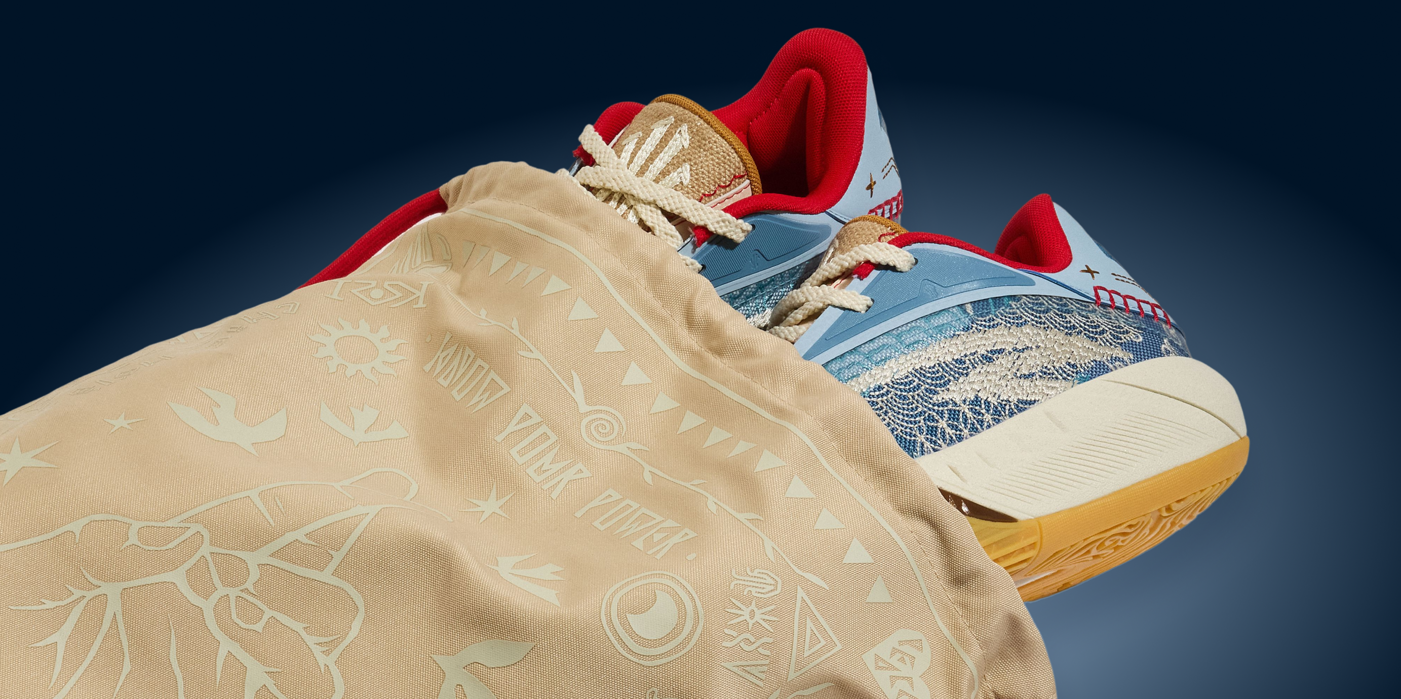 ANTA KAI 3 "Patchwork" Basketball Shoes | Kyrie Irving x Sneaker Politics Collaboration | Design Details