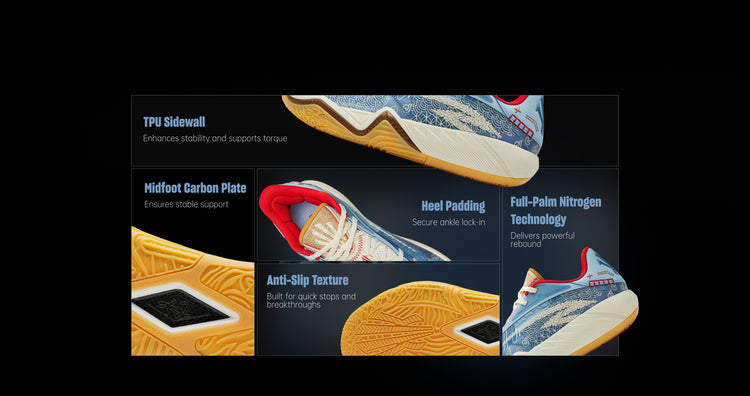 ANTA KAI 3 "Patchwork" Basketball Shoes | Kyrie Irving x Sneaker Politics Collaboration | Technologies